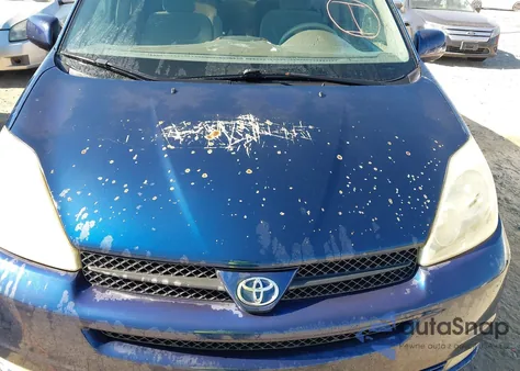 2005 Toyota Sienna Xle z USA, uszkodzony, nr VIN 5TDZA22C65S323397